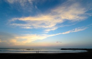海朝焼け